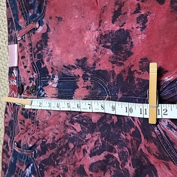 NWOT A. TIZIANO TYE DYE RIDING JEANS - Picture 14 of 15